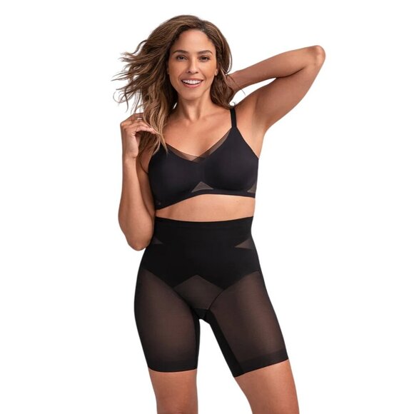 NWT Honeylove Large Black Bodycon Sculptwear Shaping Shorts
